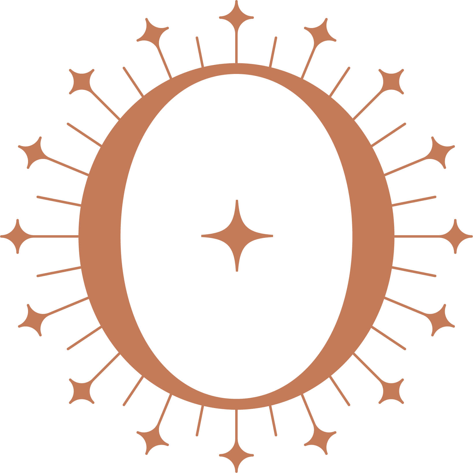 GLO Orthodontics-Logo Mark-Terracotta Red-PMS-WEB